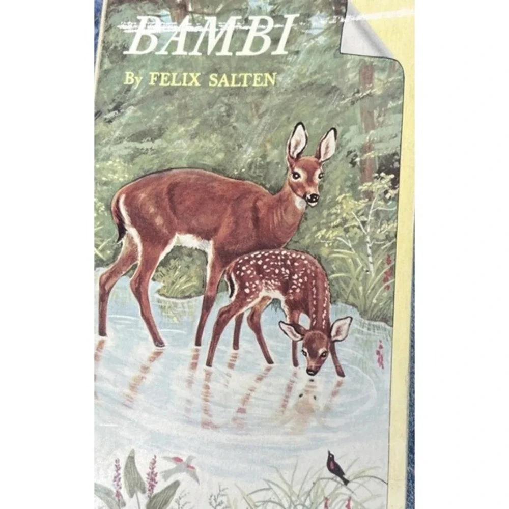 Bambi 1966 Pocket Book 4th Printing Paperback by Felix Salten‎